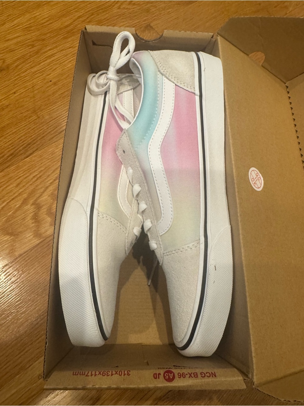 NEW: VANS Ward Chroma Blur Tie Dye Skate Sneakers Women’s Size 11
